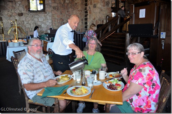 01 Chuck, Luigi, Geri & Karen breakfast at Grand Lodge NR GRCA NP AZ (1024x678)