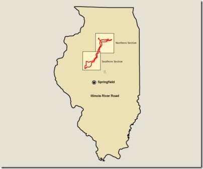 02 Illinois River Road map