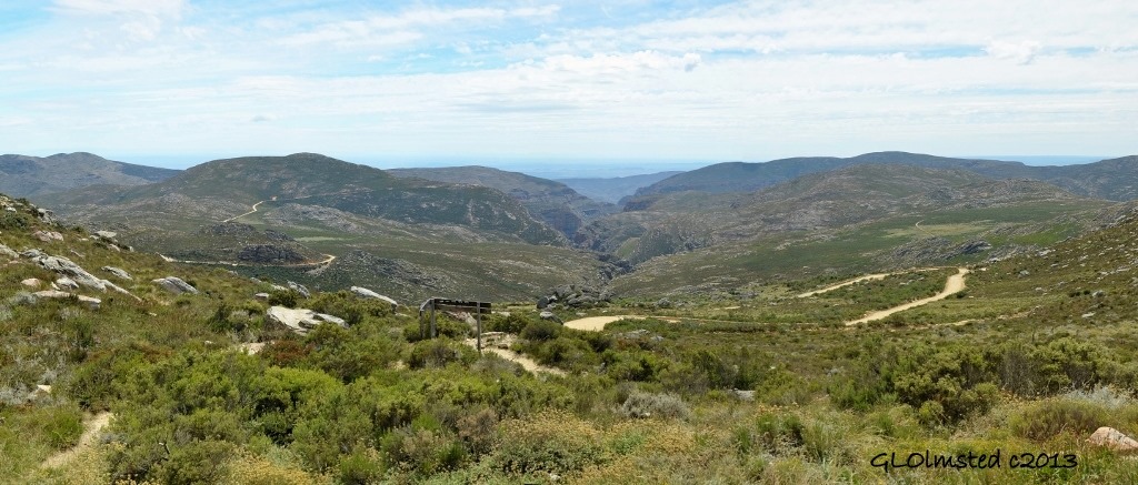 View NE from top of Swartberg Pass SA