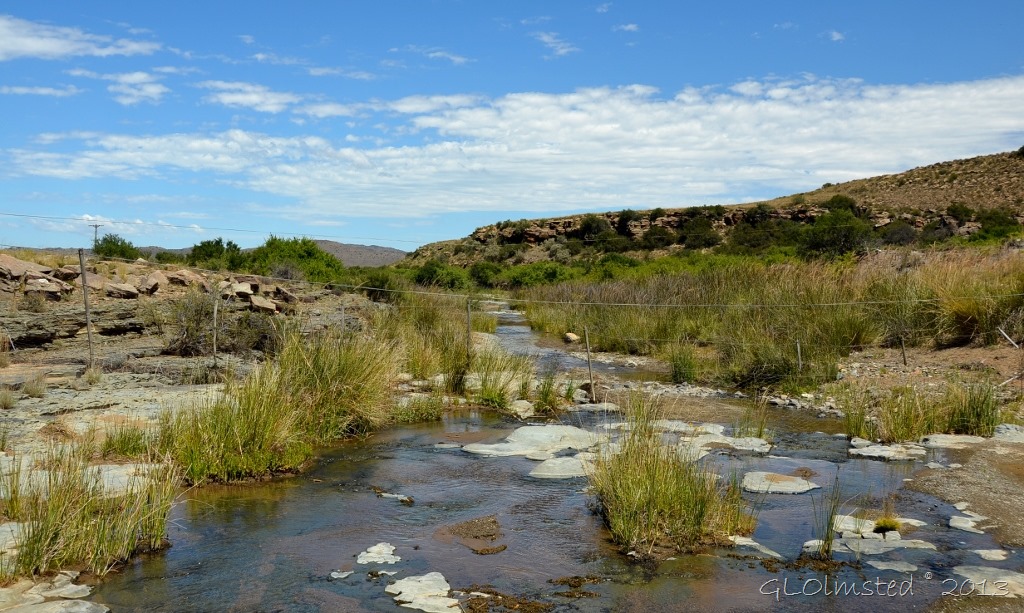 Seekoel River crossing on Nieu-Bethesda Road Great Karoo South Africa