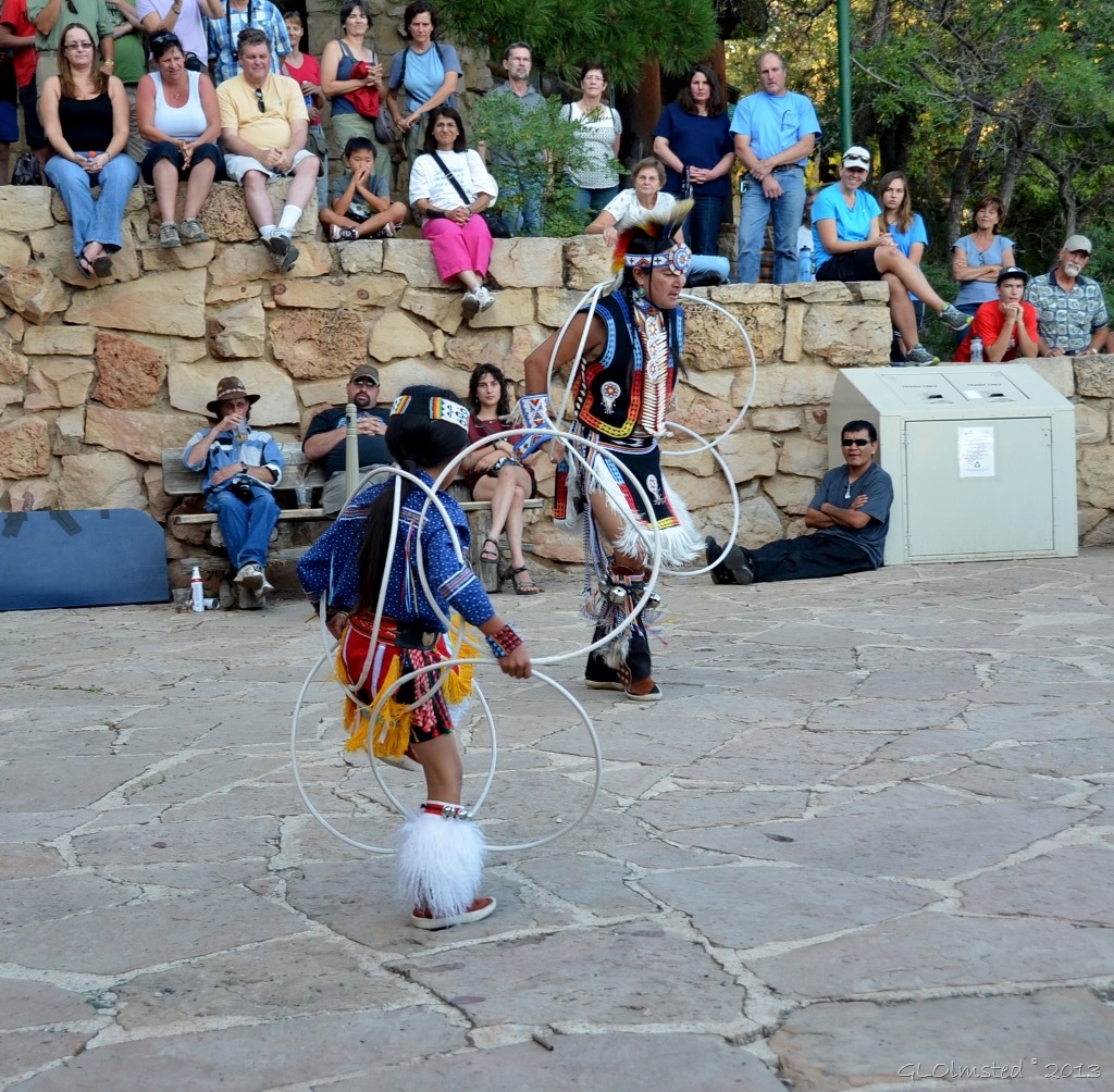 Hopi hoop dance Native American Heritage Days North Rim Grand Canyon National Park Arizona