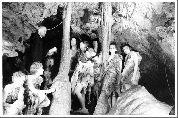 Caveman wedding millers chapel Oregon Caves National Monument 1944 NPS archives