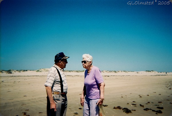 Dad & Mom San Padre Island Texas