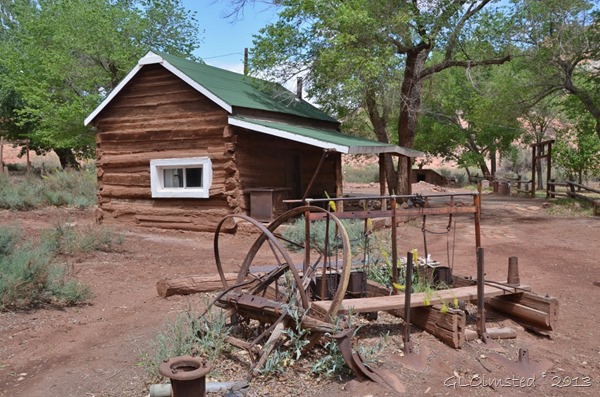 Original building at Lonely Dell Ranch Lees Ferry Arizona