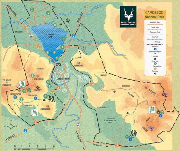 Camdeboo-National-Park-Map
