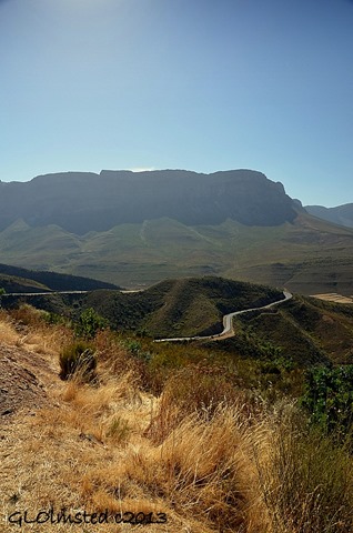 View from Gydo Pass above Prince Albert's Hamelet South Africa