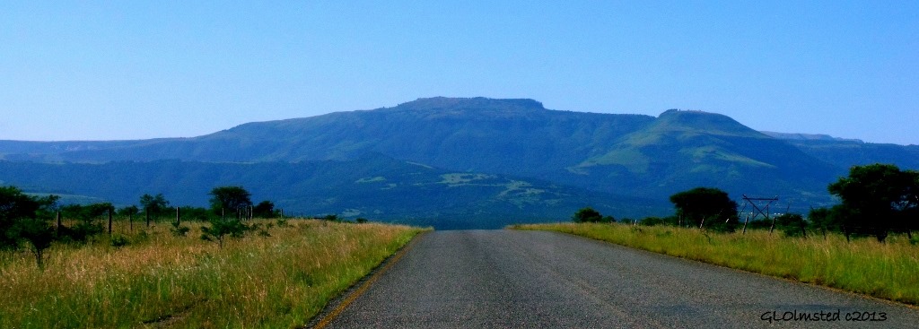 Driving to Hogsback South Africa
