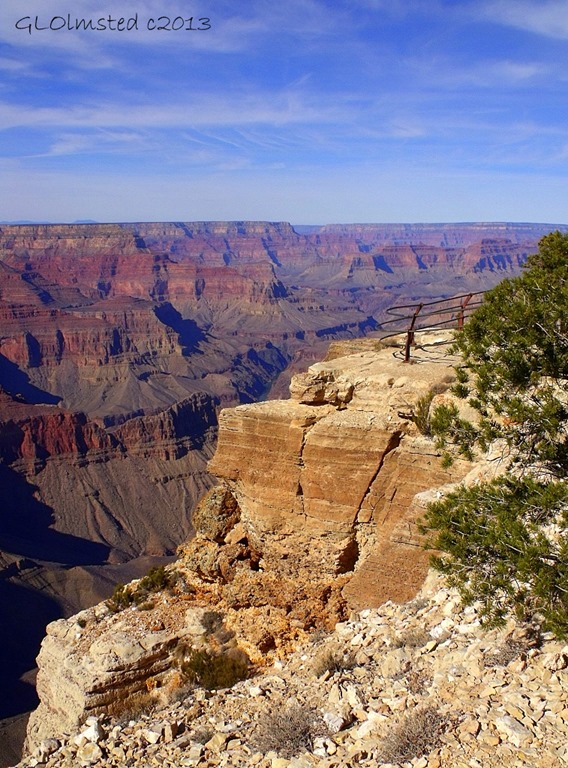 View northwest from Mohave Point Hermit Road South Rim Grand Canyon National Park Arizona