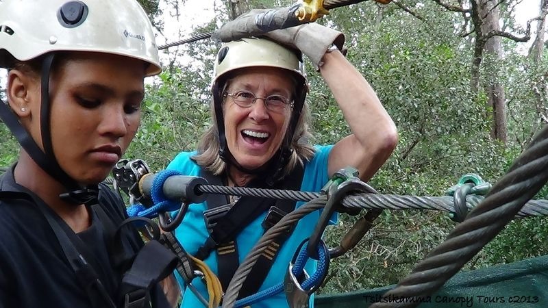 Chantel & Gaelyn Tsitsikamma Adventures Canopy Tour Storms River South Africa