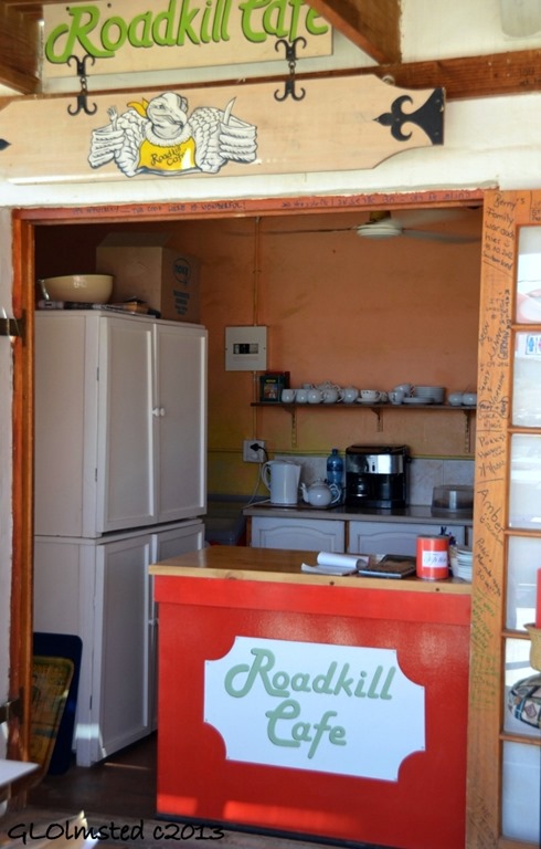 Roadkill Cafe at Ronnies Sex Shop Route 62 Barrydale South Africa