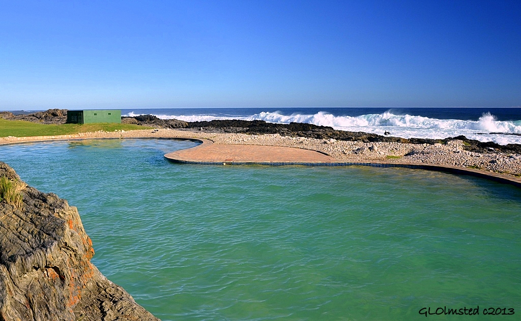 Swimming pool at Storms River Mouth Tsitsikamma National Park South Africa