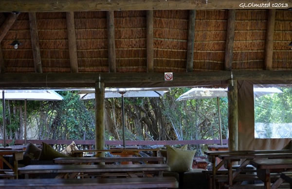 Outdoor Restaurant Addo Elephant National Park South Africa