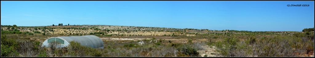 Excavation site Fossil Park Langebaan South Africa