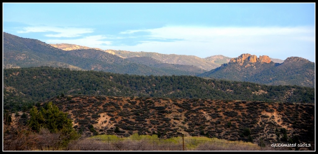 Bradshaw Mountains from Iron Springs Road Arizona