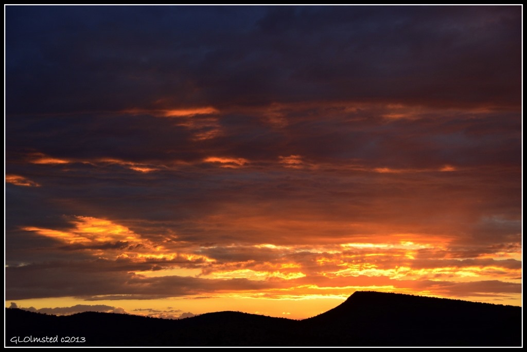 Sunset from Amanda's Chino Arizona