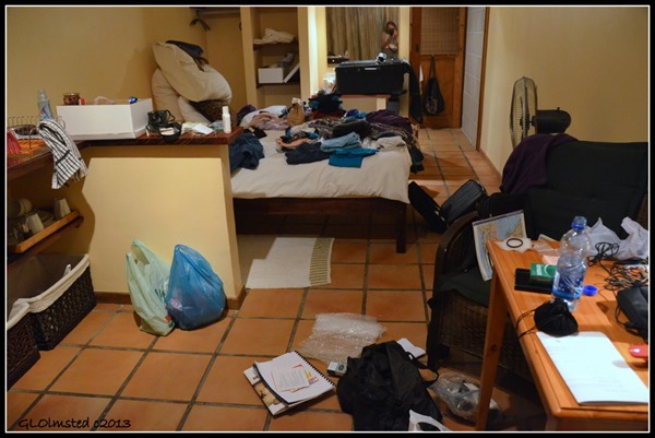Packing at Alvera Guest House Room 4 Stellenbosch South Africa