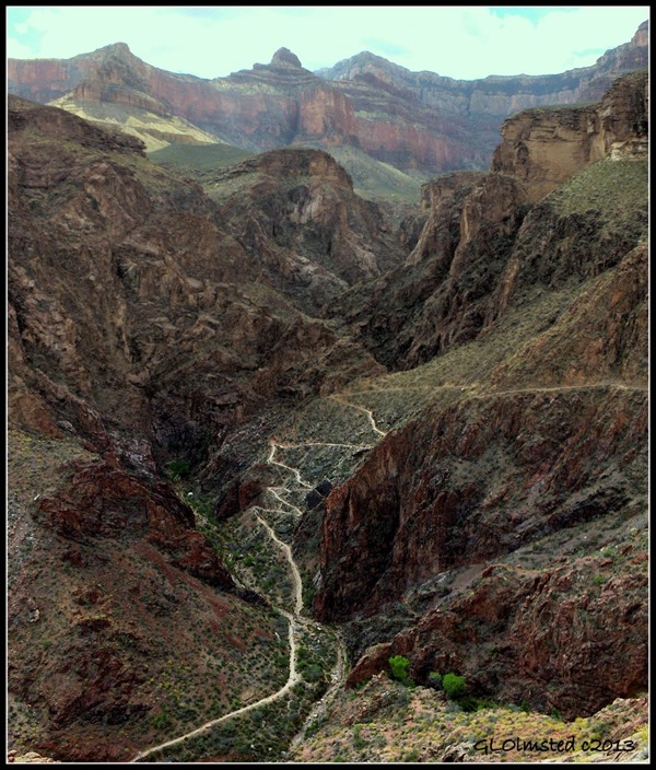 Devil's Corkscrew Bright Angel Trail Grand Canyon National Park Arizona