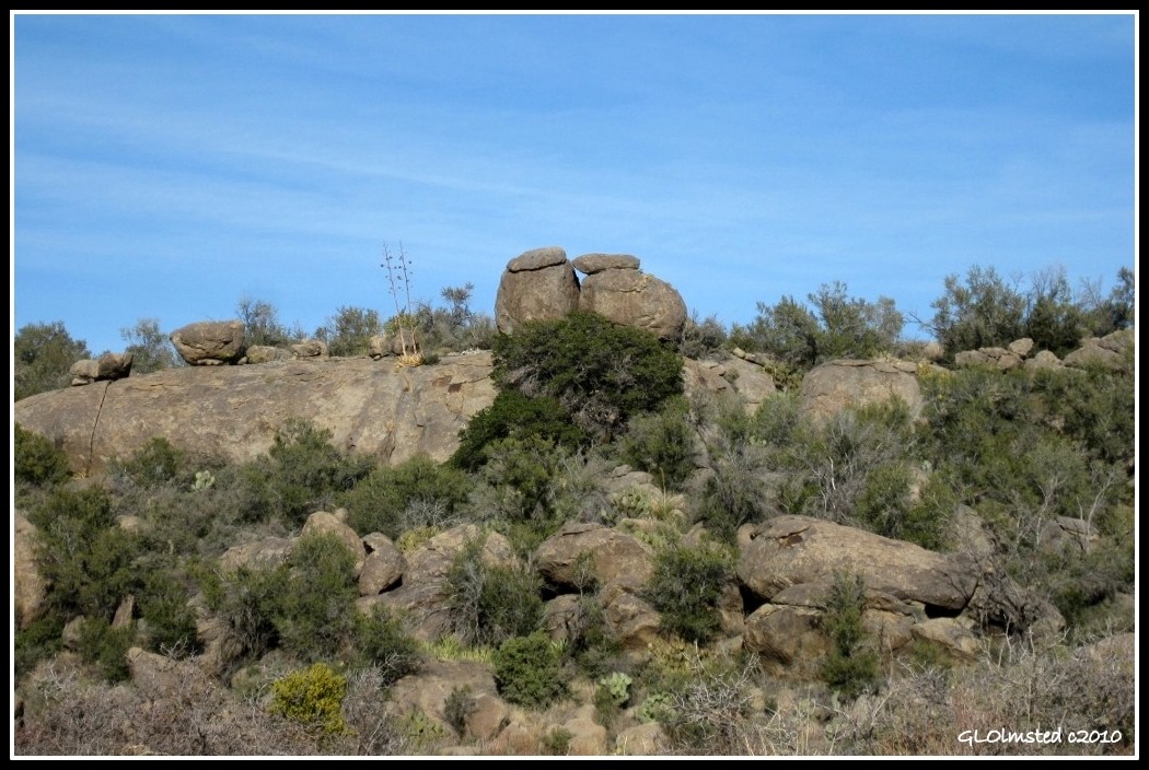 Kissing rocks Weaver Mountains Yarnell Arizona