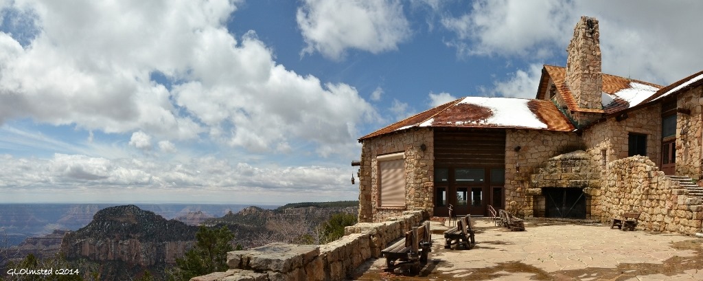 Grand Lodge closed North Rim Grand Canyon National Park Arizona