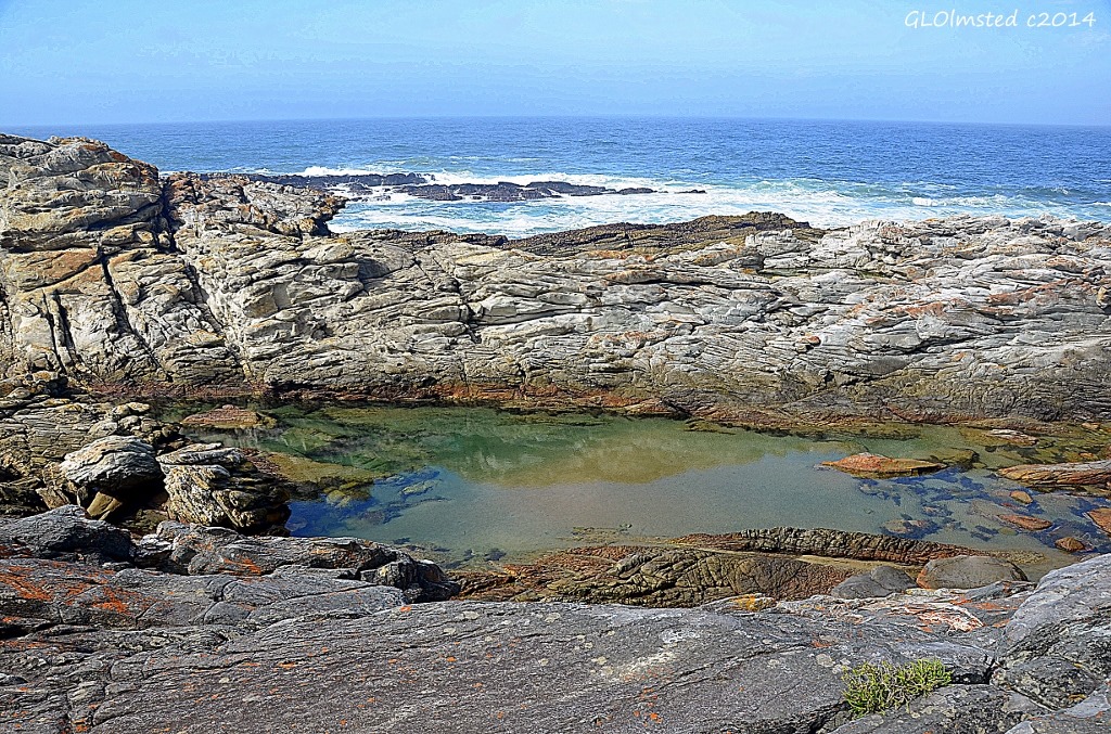 Indian Ocean view from Waterfall trail Tsitsikamma National Park South Africa