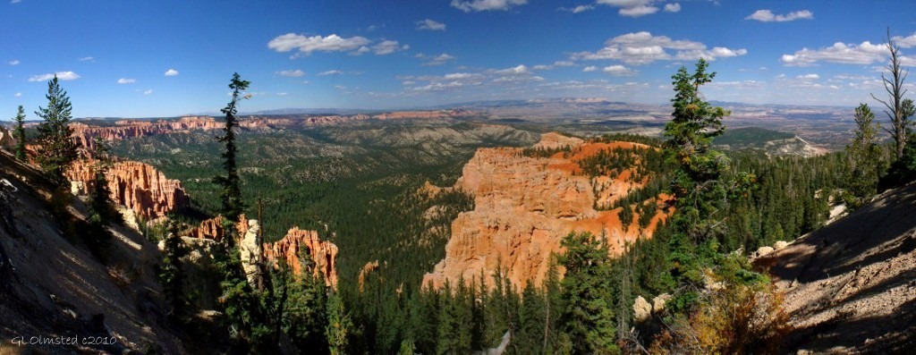 View from Bristlecone Loop trail Bryce Canyon National Park Utah