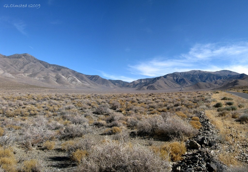Panamint Range Emigrant Canyon Road Death Valley National Park California