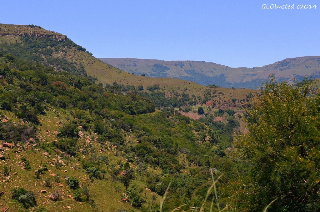 View along the road to Nelspruit South Africa