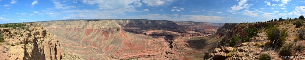 Jumpup canyon, point & beyond Grand Canyon Arizona