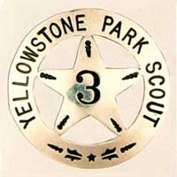 Yellowstone Park Scouts badge