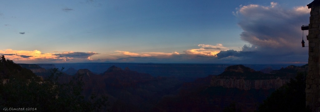 Sunset from Grand Lodge North Rim Grand Canyon National Park Arizona