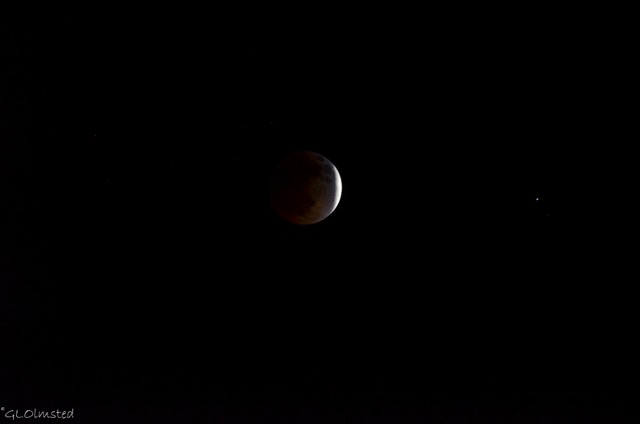 Lunar eclipse Yarnell Arizona