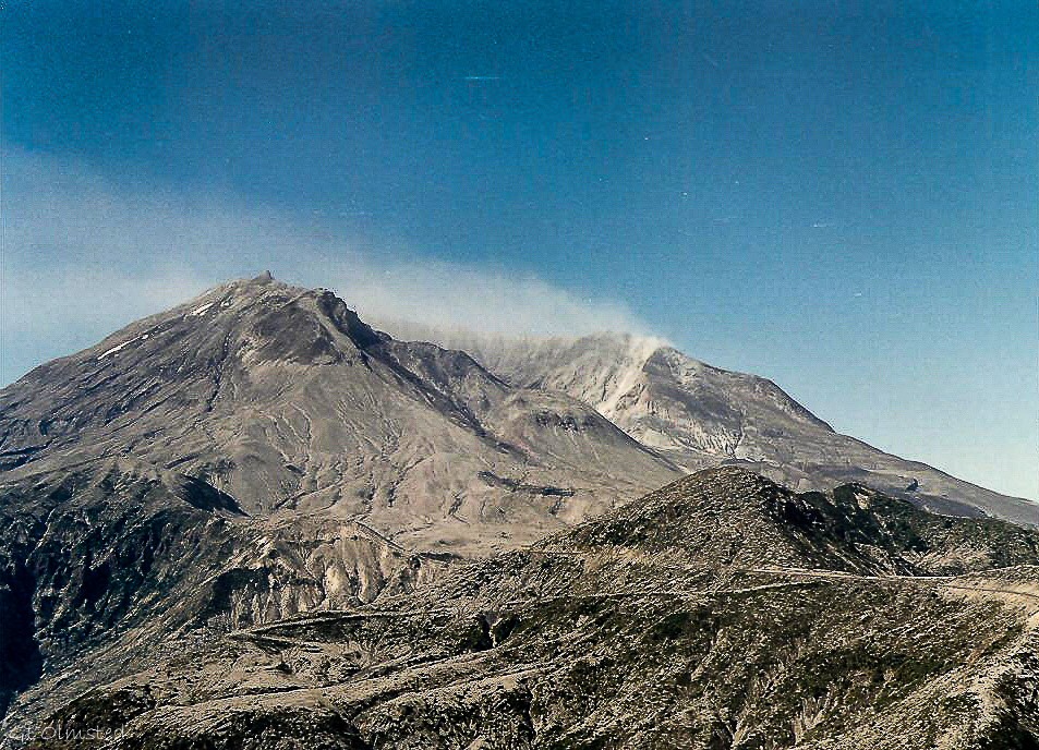 Mt St Helens from Smith overlook Mt St Helens NVM Washington