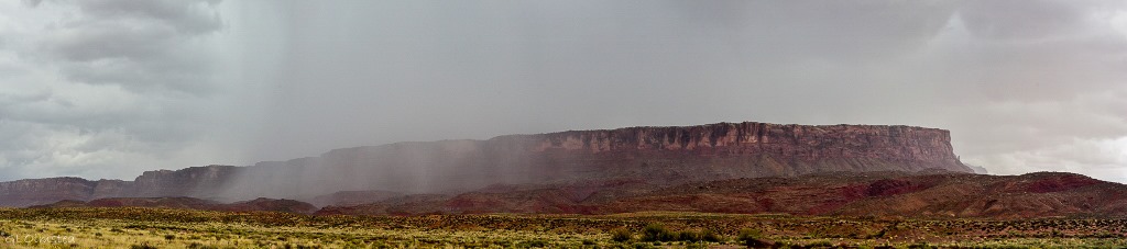 Raining Vermilion Cliffs Arizona
