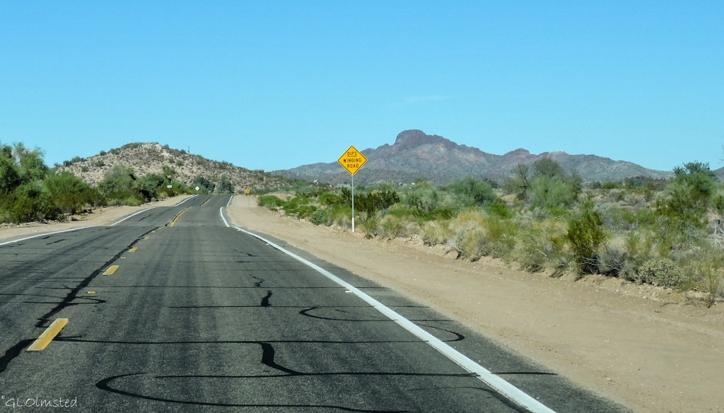 Sign Vulture Mine Road Arizona