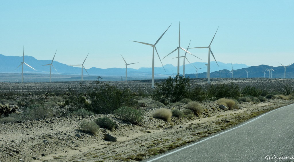 Wind farm Ocotillo California