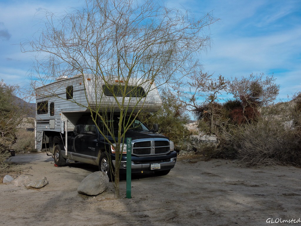  Truckcamper Agua Caliente campground California