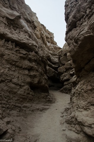 Slot canyon Anza-Borrego Desert State Park California