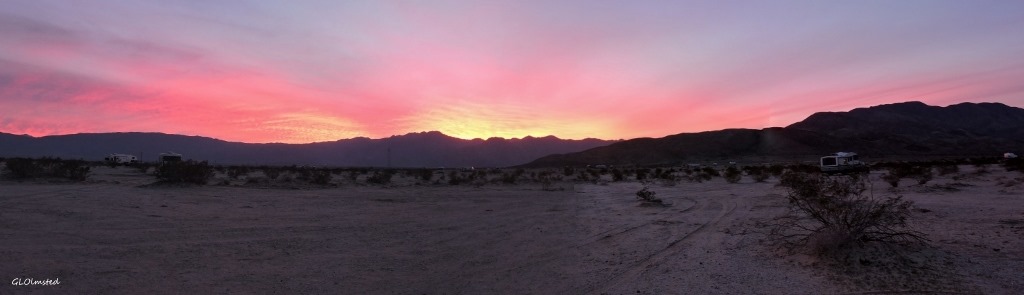 Sunset Rockhouse Trail Anza Borrego Desert State Park California