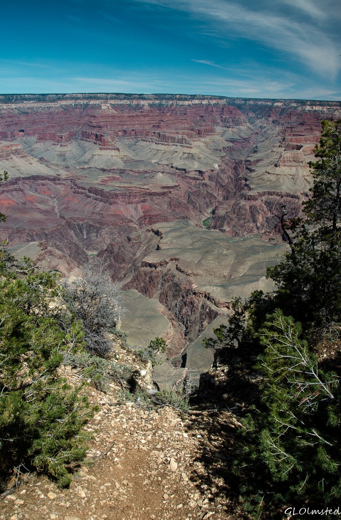 Bright Angel Canyon from South Rim Grand Canyon National Park Arizona
