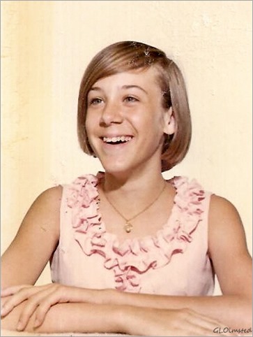 Gail 13 yrs old 1967 Downers Grove Illinois