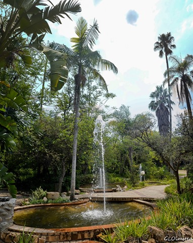Garden fountain Forever Resort Badplaas South Africa