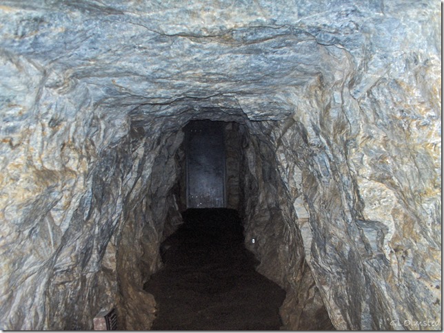 Exit tunnel door Oregon Caves National Monument Oregon