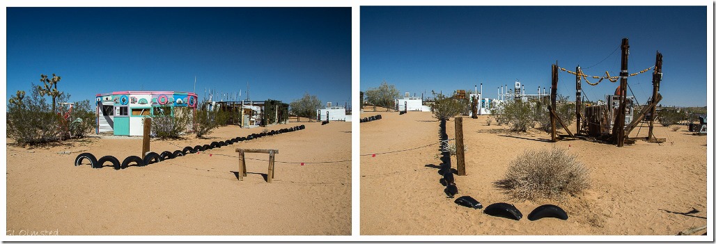 Carousel & Shipwrecked Noah Purifoy's Desert Art Museum Joshua Tree California