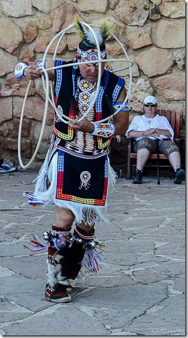 Derek Suwaima-Davis Hoop Dance Heritage Days North Rim Grand Canyon National Park Arizona
