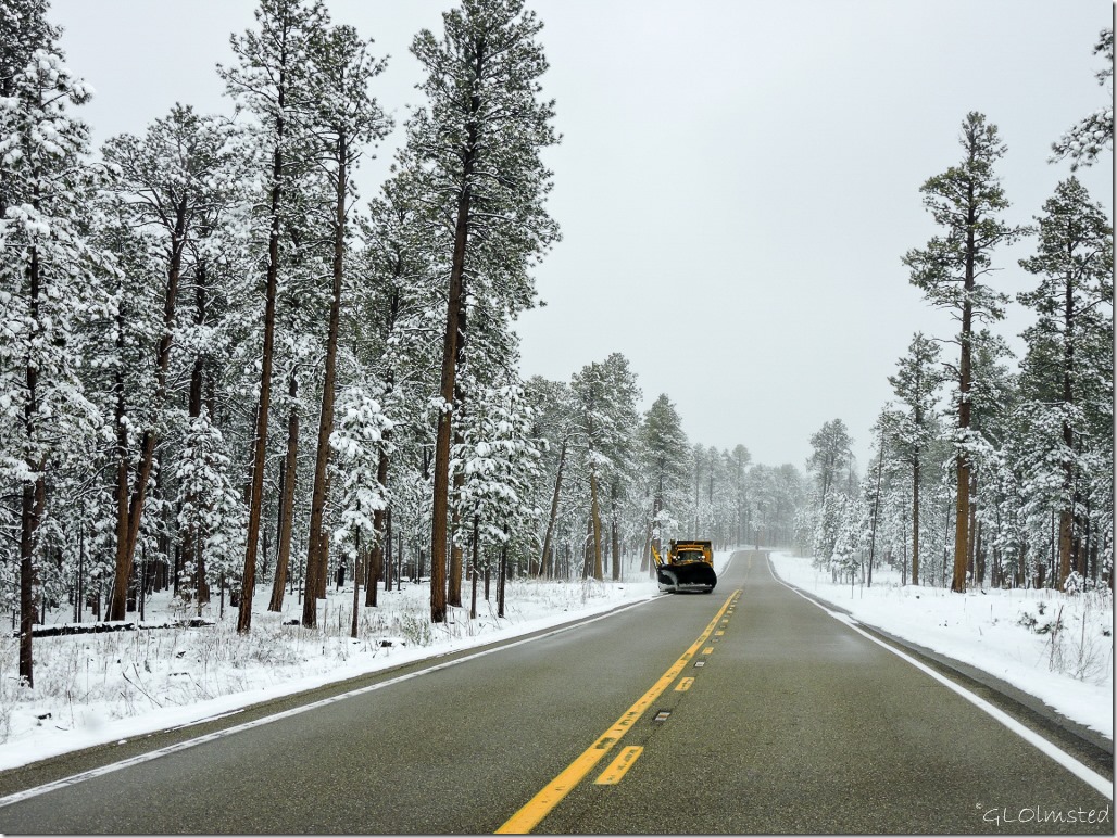 Snowplow SR67 N Kaibab National Forest Arizona