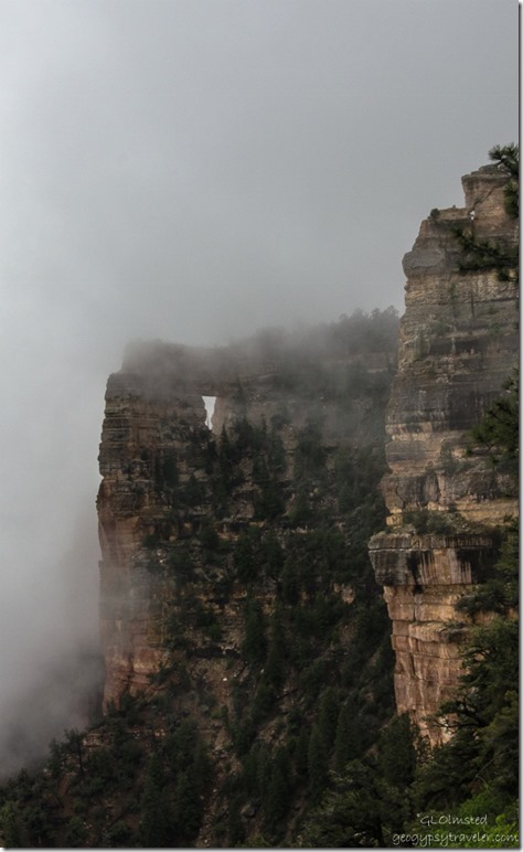 Inversion & Angels Window North Rim Grand Canyon National Park Arizona