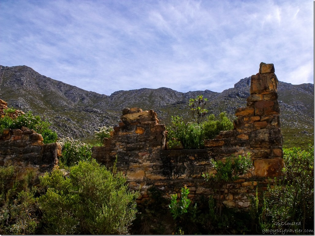 Old tollhouse along Swartberg Pass South Africa