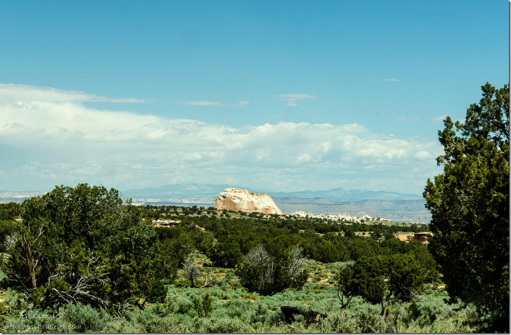 White Pocket in distance Vermilion Cliffs National Monument Arizona