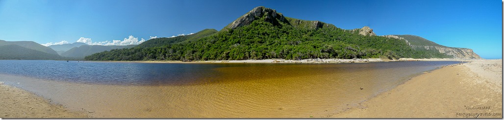 The lagoon Tsitsikamma National Park Nature's Valley South Africa