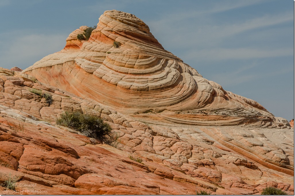 Swirling sandstone Paria Canyon-Vermilion Cliffs Wilderness Utah